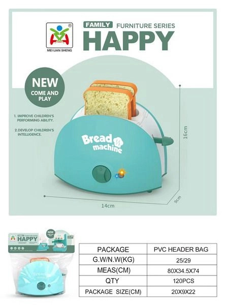 Topinkovač se světelnými a zvukovými efekty