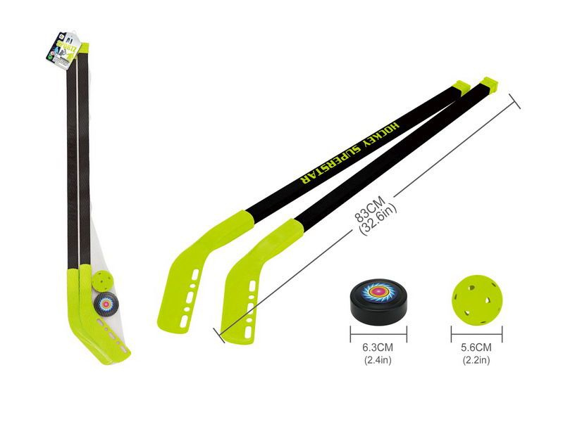 Hokejový set s pukem a míčkem