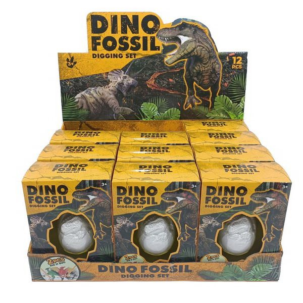 Vejce DIY s figurkou dinosaura