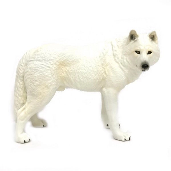 Figurka vlk bílý 12 cm