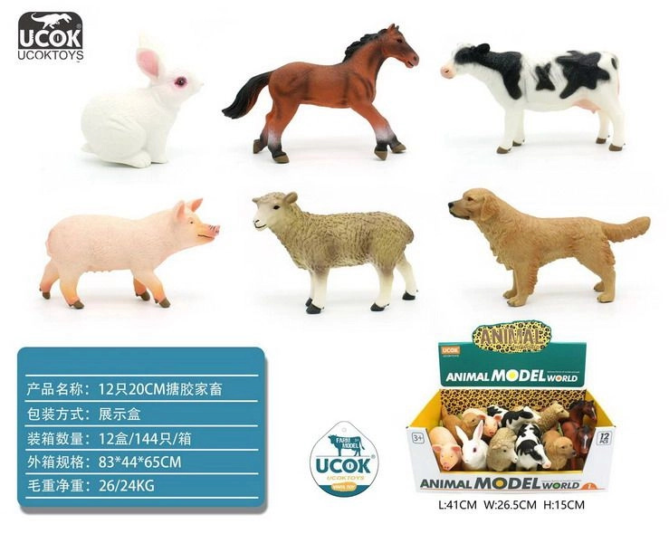 Měkká zvířátka z farmy