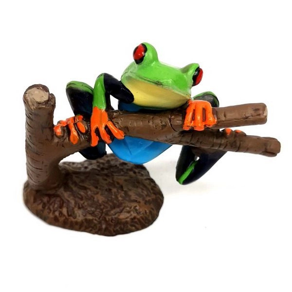 Figurka Listovnice Červenooká 8 cm
