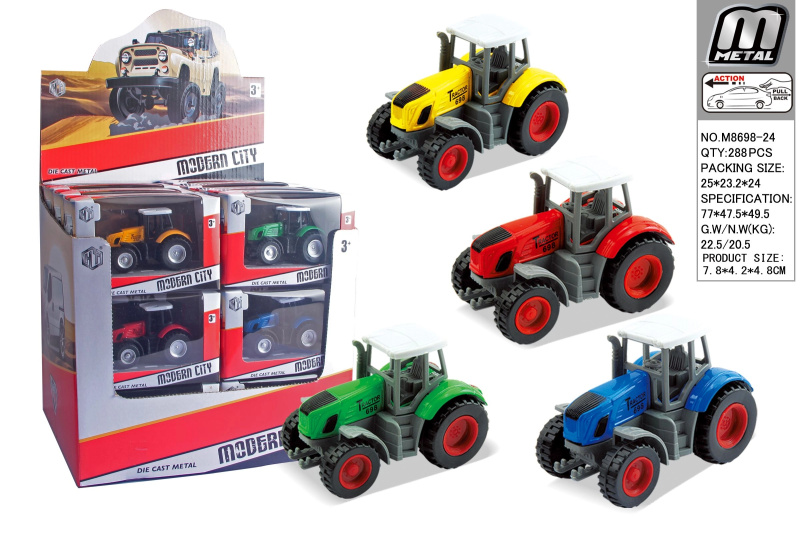 Traktor na zpětné natažení