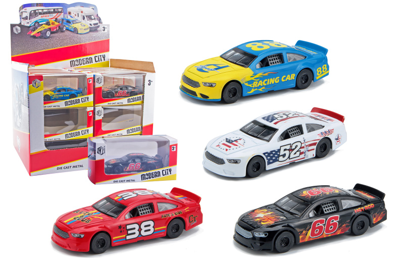 Závodní auto na zpětný pohon 10,5 cm