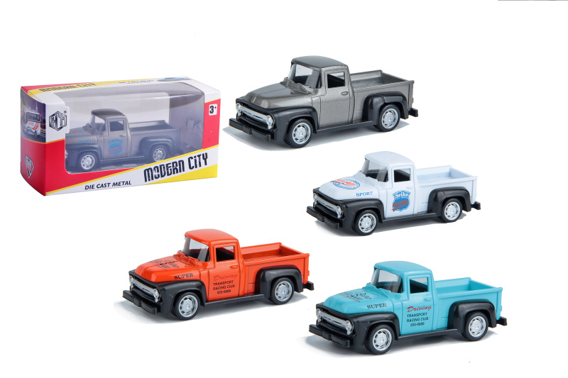 Kovové auto s natahováním