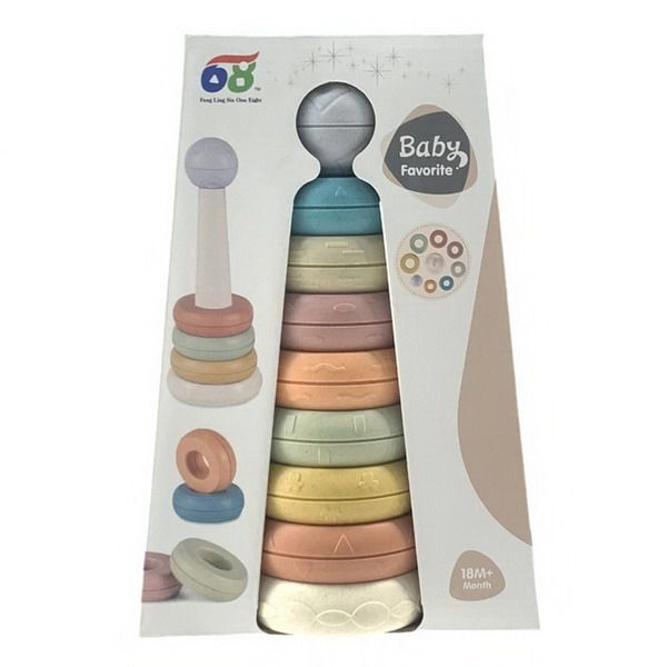 Pyramida s kroužky 20,7 cm