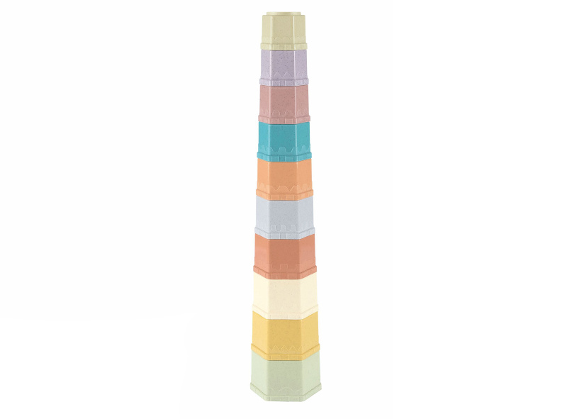 Stohovací šestihranné kelímky