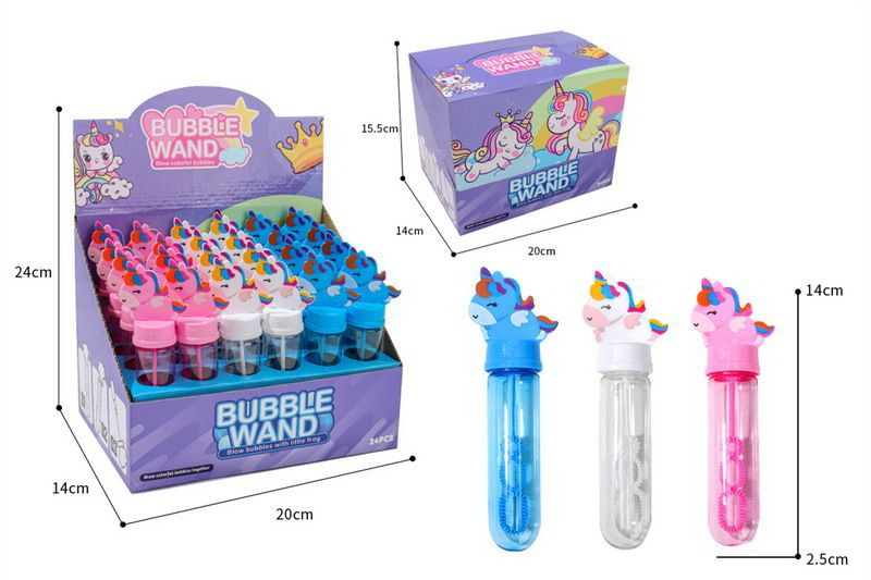 Bublifuk ve tvaru jednorožce 14 cm