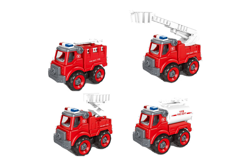 Šroubovací hasičské auto