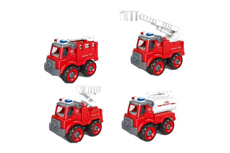 Šroubovací hasičské auto