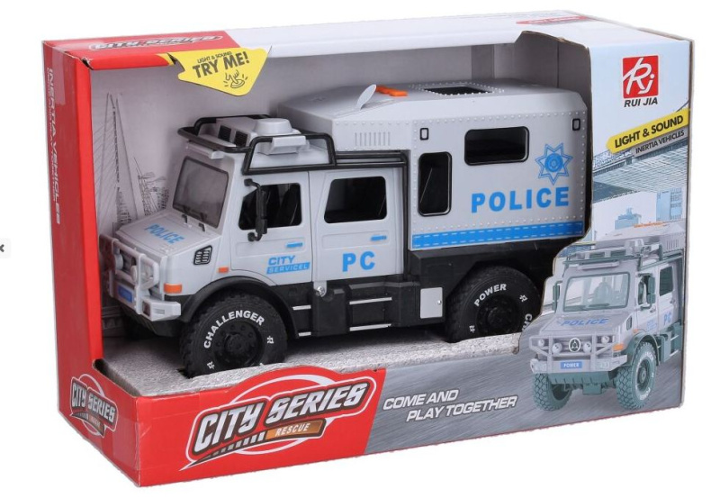 Auto policie obrněné s efekty 24 cm