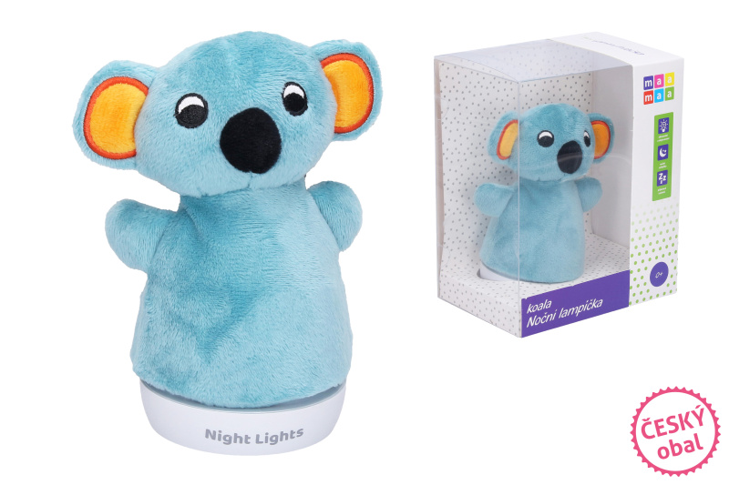 Maamaa Lampička noční koala usínáček plyšový 15 cm