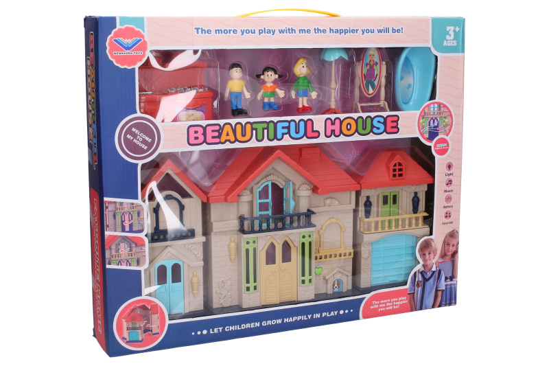 Domeček s efekty set 40cm