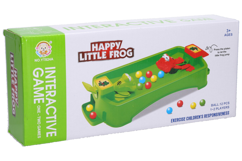Hra skákající žabky 35cm