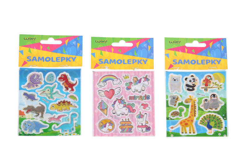 Samolepky zvířátka – mix