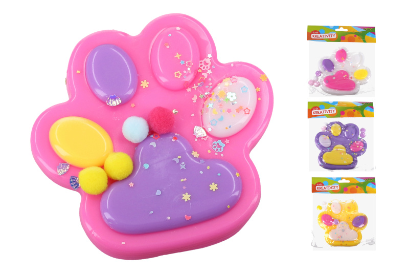 Silikonová packa – dekorativní forma 13 × 14 × 1 cm