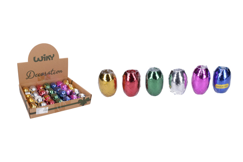 Vázací stuha lesklá 5 mm x 10 m