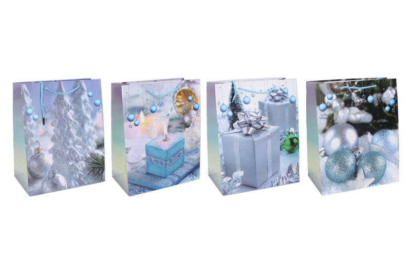 Dárková taška Vánoce L 31 × 40 × 12 cm