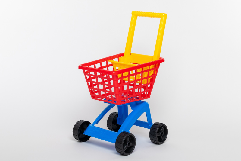Nákupní vozík – červený