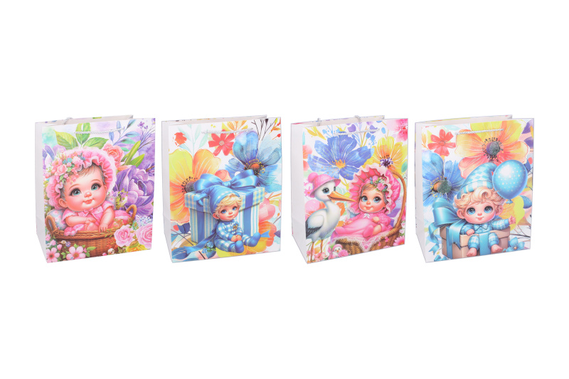 Dárková taška dětská M 32 × 26 × 12 cm