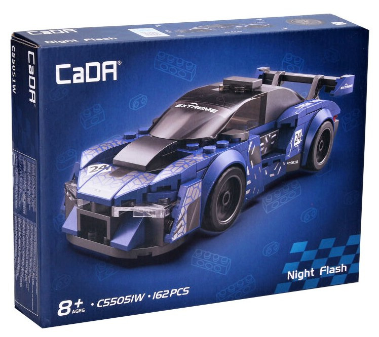 CADA Stavebnice auto Night Flash 15 cm