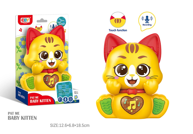 Kočka opakující s efekty 12 cm