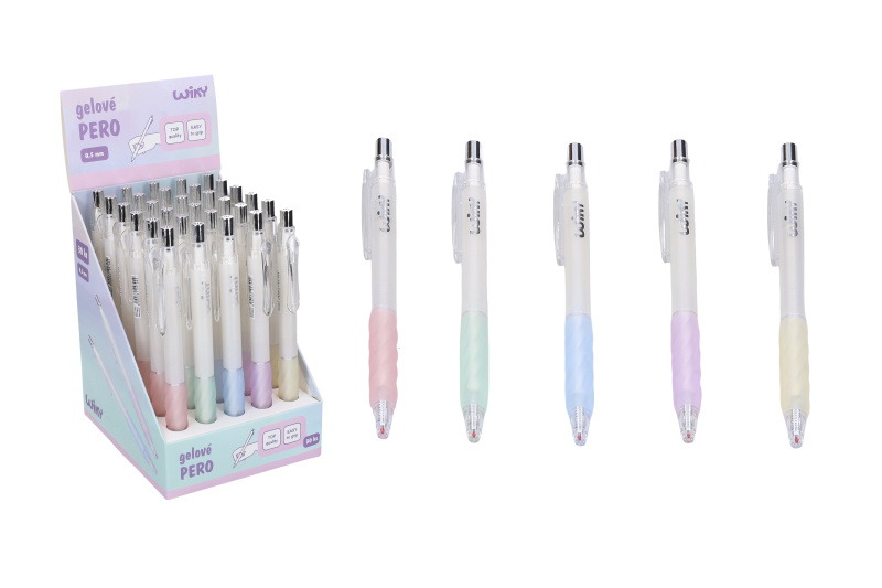 Gelové pero 0.5 mm modrá náplň