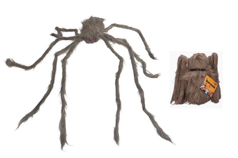Halloween dekorace pavouk 150 cm