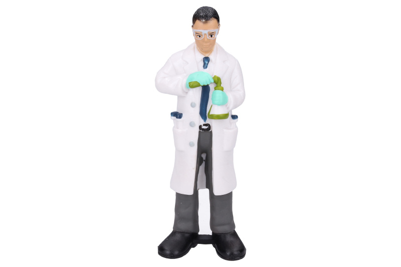 Figurka chemik 13,5 cm - 1 kus