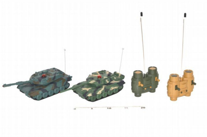IQ models FORCE Sada tanků RC 9993 Tanková bitva T90 W.A.R vs. T90 2,4 Ghz RTR 1:14