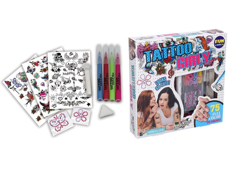 Funkidz Tetování s fixami set
