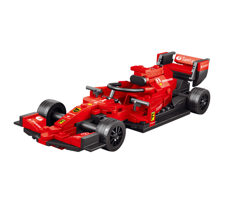 Stavebnice Formule červená 20,5 cm