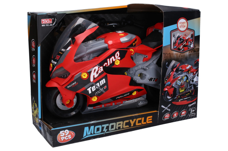 Motorka šroubovací s efekty a párou 46cm