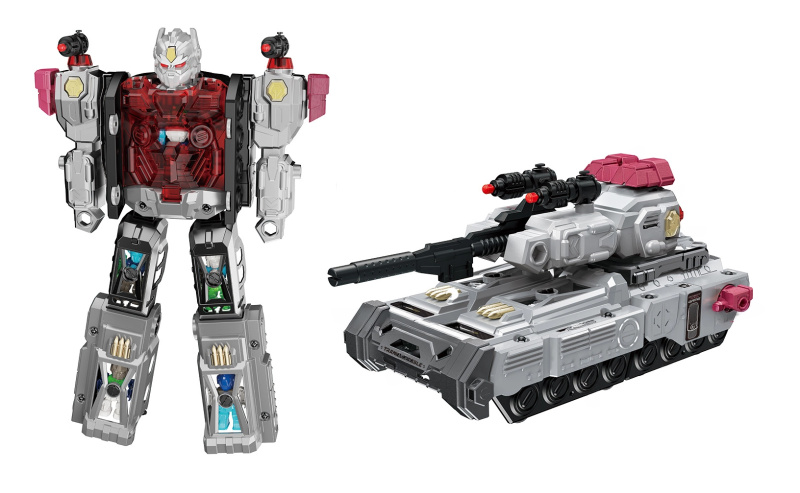 Autorobot tank s mini roboty a efekty 48 cm