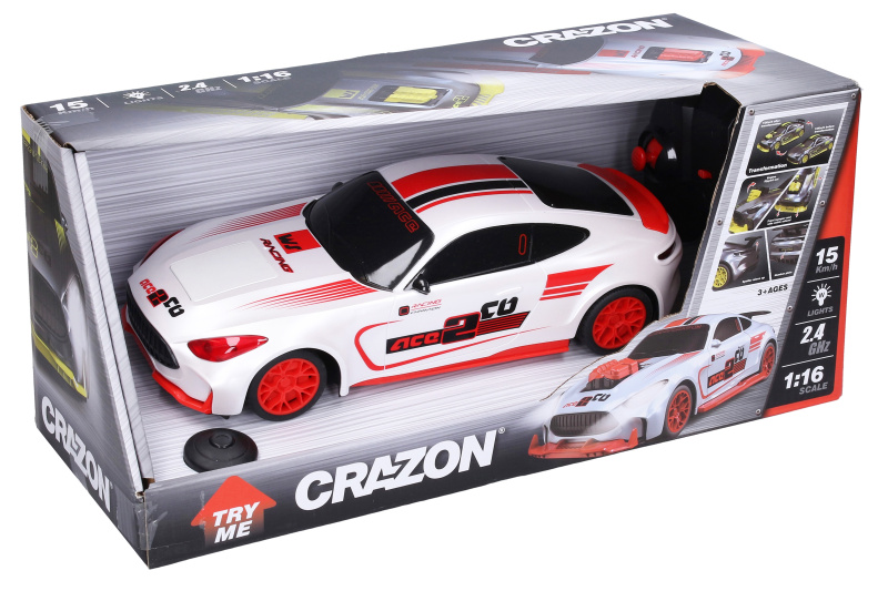 Auto ACE 2 měnící se RC na dálkové ovládání 30 cm