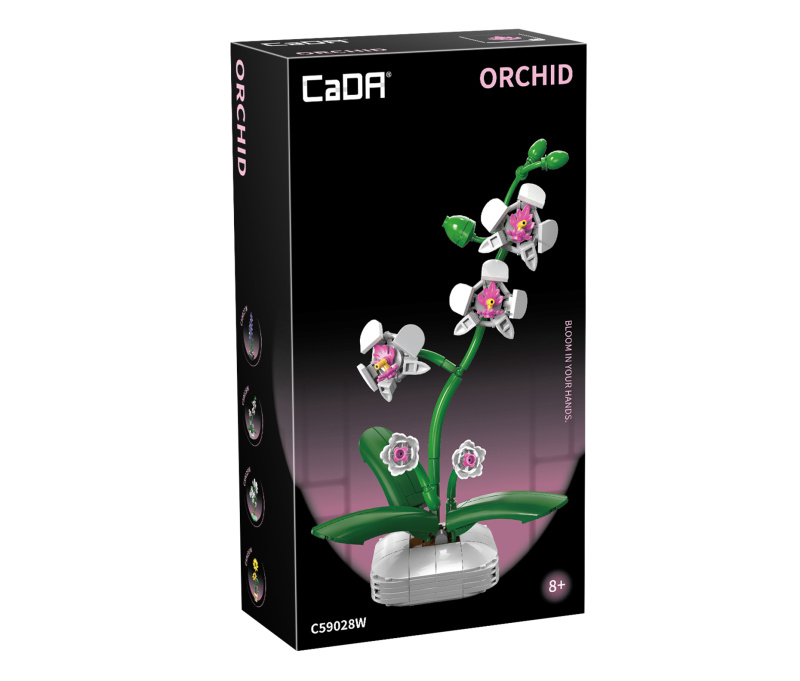 CADA Stavebnice Orchid 25,4 cm