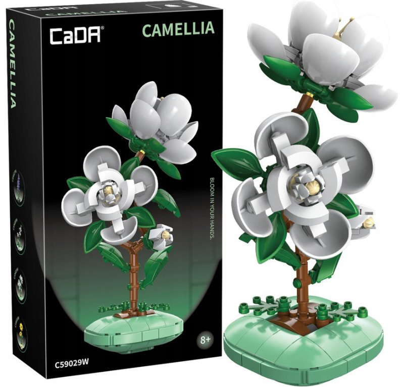 CADA Stavebnice Camellia 22,9 cm