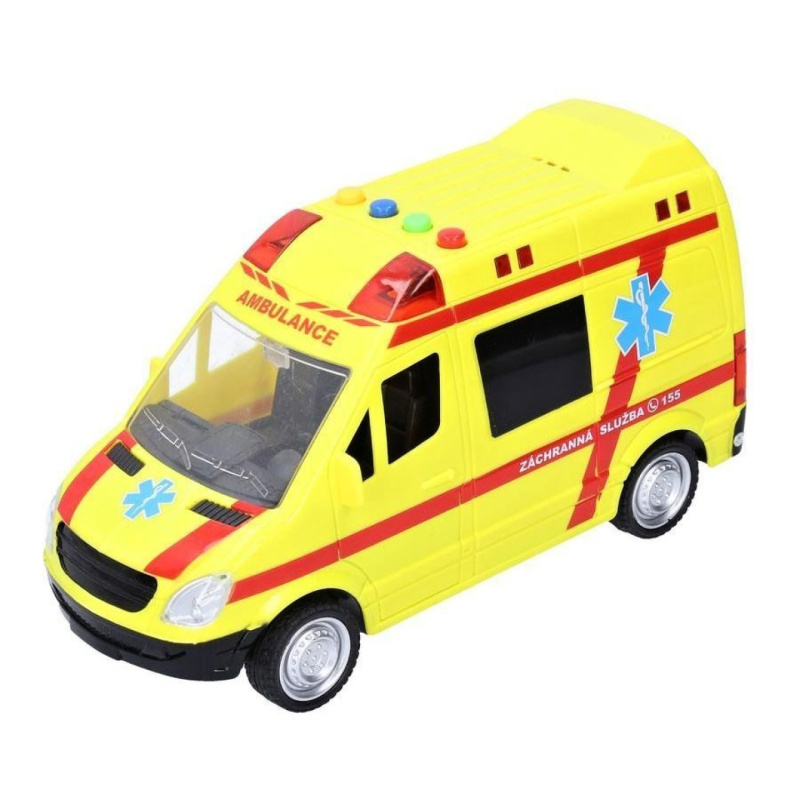 Auto Záchranka s efekty 22 cm - Český obal