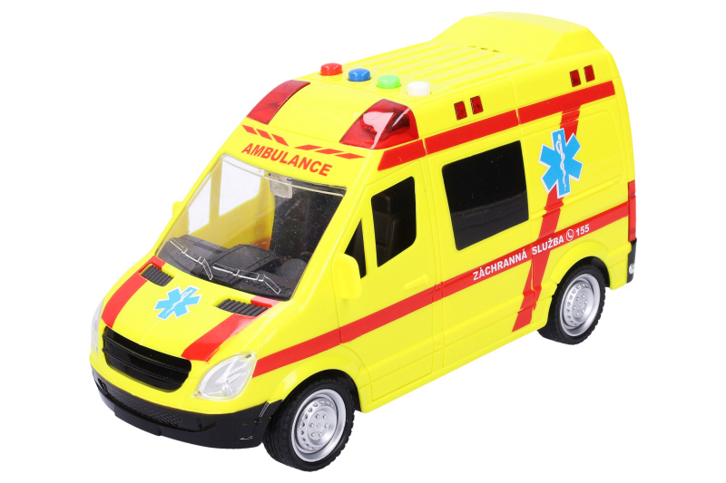 Auto Záchranka s efekty 22 cm - Český obal