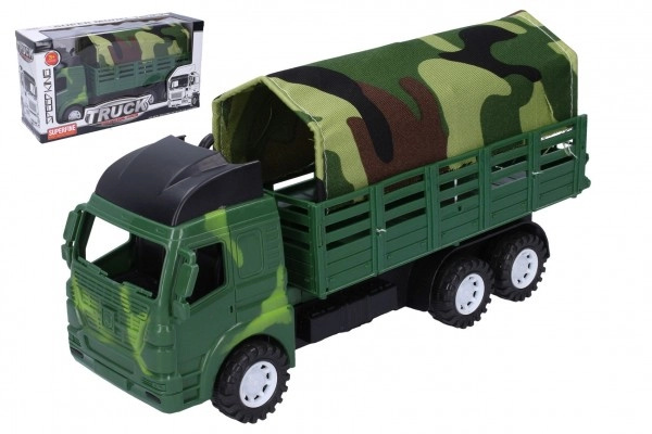Wiky Auto vojenské nákladní s plachtou plast 28cm