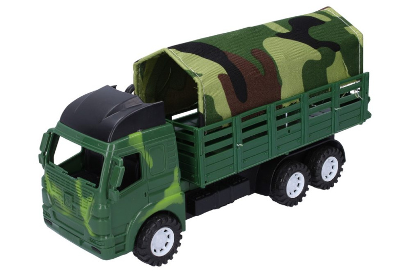 Wiky Auto vojenské nákladní s plachtou plast 28cm