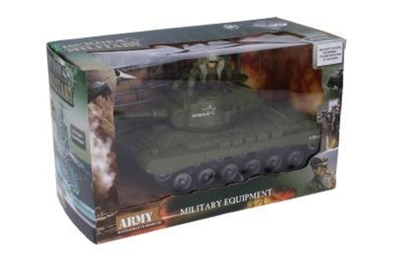Wiky Vehicles Tank na setrvačník s efekty 26 cm český obal