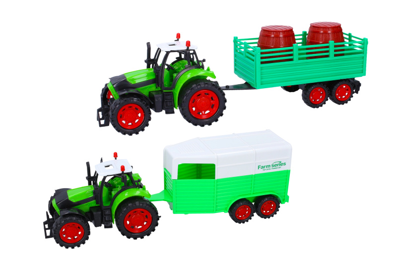 MaDe Traktor s vlečkou 21 cm