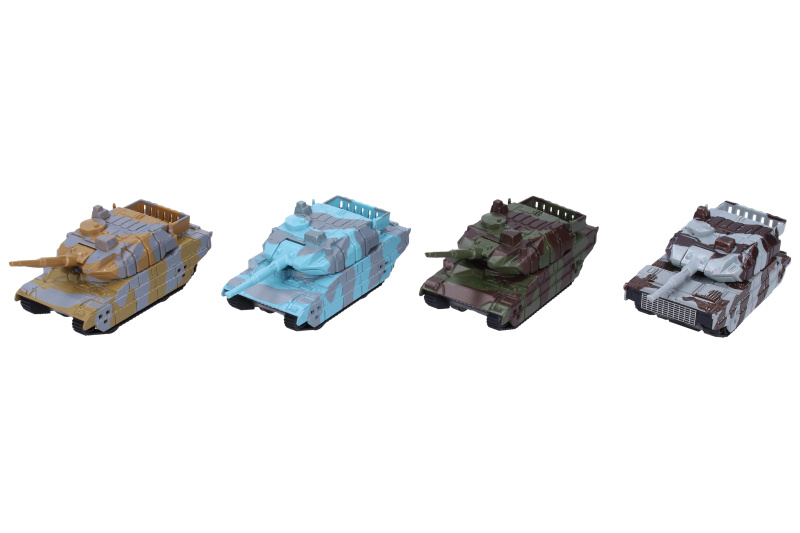 Wiky Vehicles Tank kovový 85 cm 4 asst.