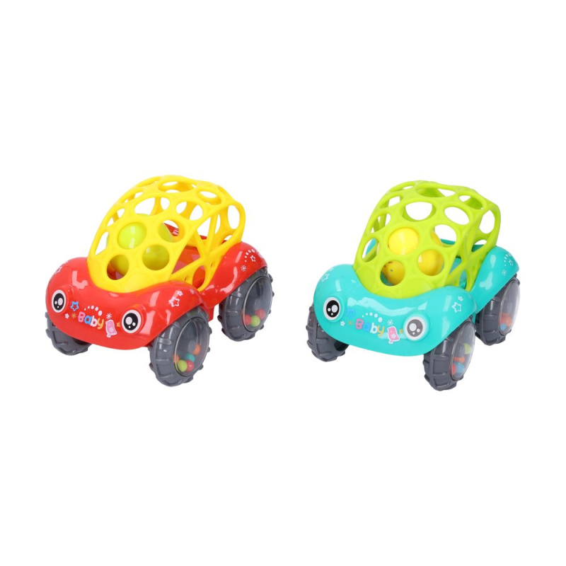 Wiky Auto chrastítko 115 cm Zelená