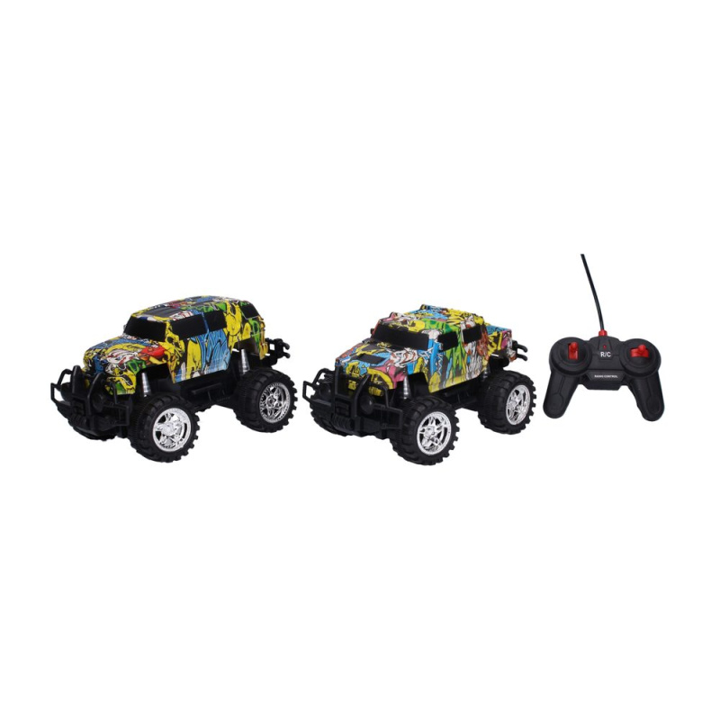 Mikro trading RC auto terénní 23 cm zelená