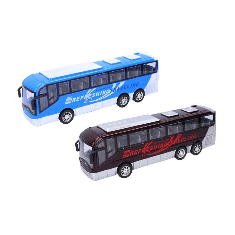 WIKY Autobus na setrvačník 31cm Modrý