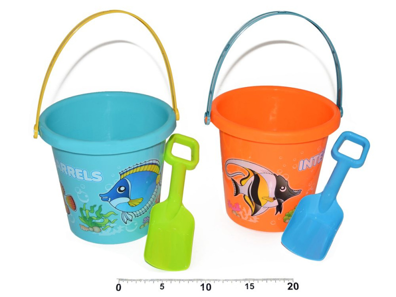 Sada na písek 2 ks 16 cm