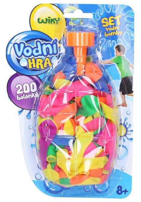 Alltoys Vodní bomby 200 ks s nástavcem