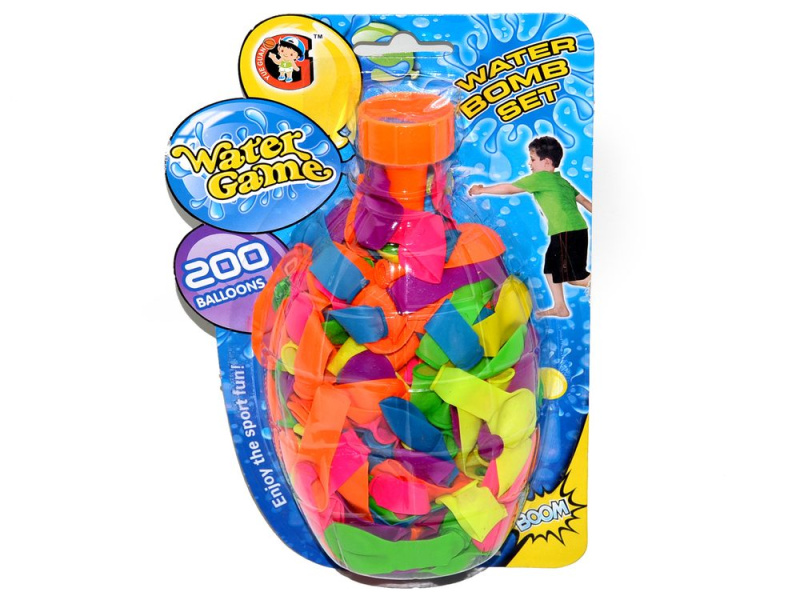 Alltoys Vodní bomby 200 ks s nástavcem